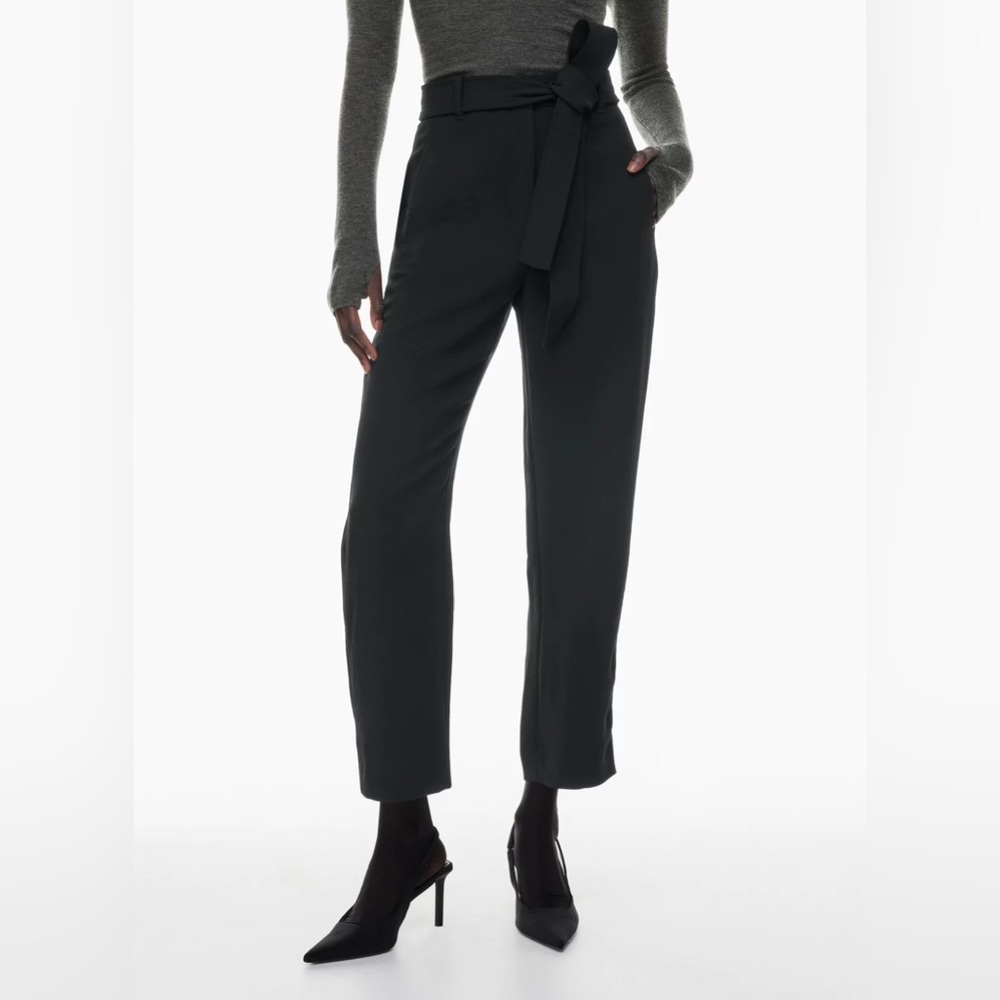 Aritzia Wilfred Tie Front Pant